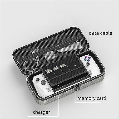 ZORBES® Carrying Case for Rog Ally Accessories Portable Handbag EVA Organizer with Handle Waterproof Protective Storage Bag Travel Console 2 PCS ZORBES® Carrying Case for Rog Ally Accessories Portable Handbag EVA Organizer with Handle Waterproof Protective Storage Bag Travel Console 2 PCS